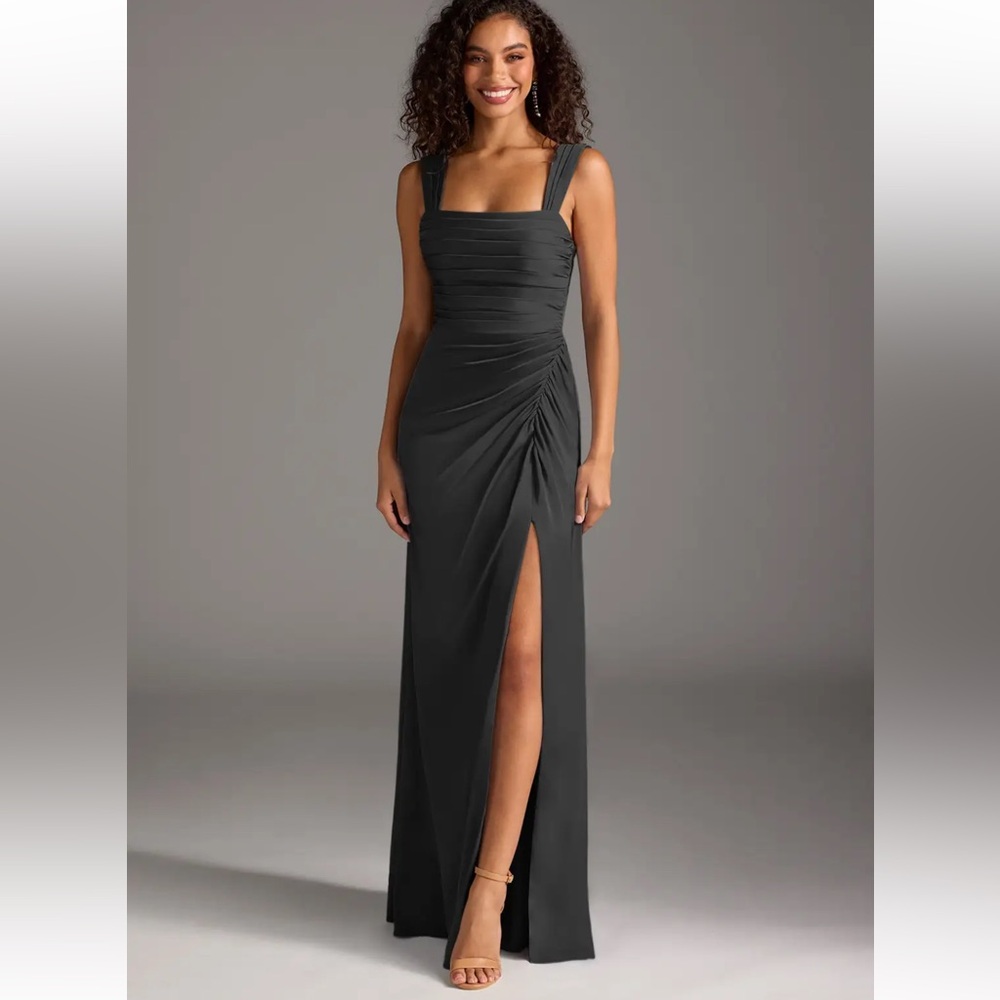 AZAZIE JESAPHINE Stretch
Black Sheath Bow Stretch Satin Dress